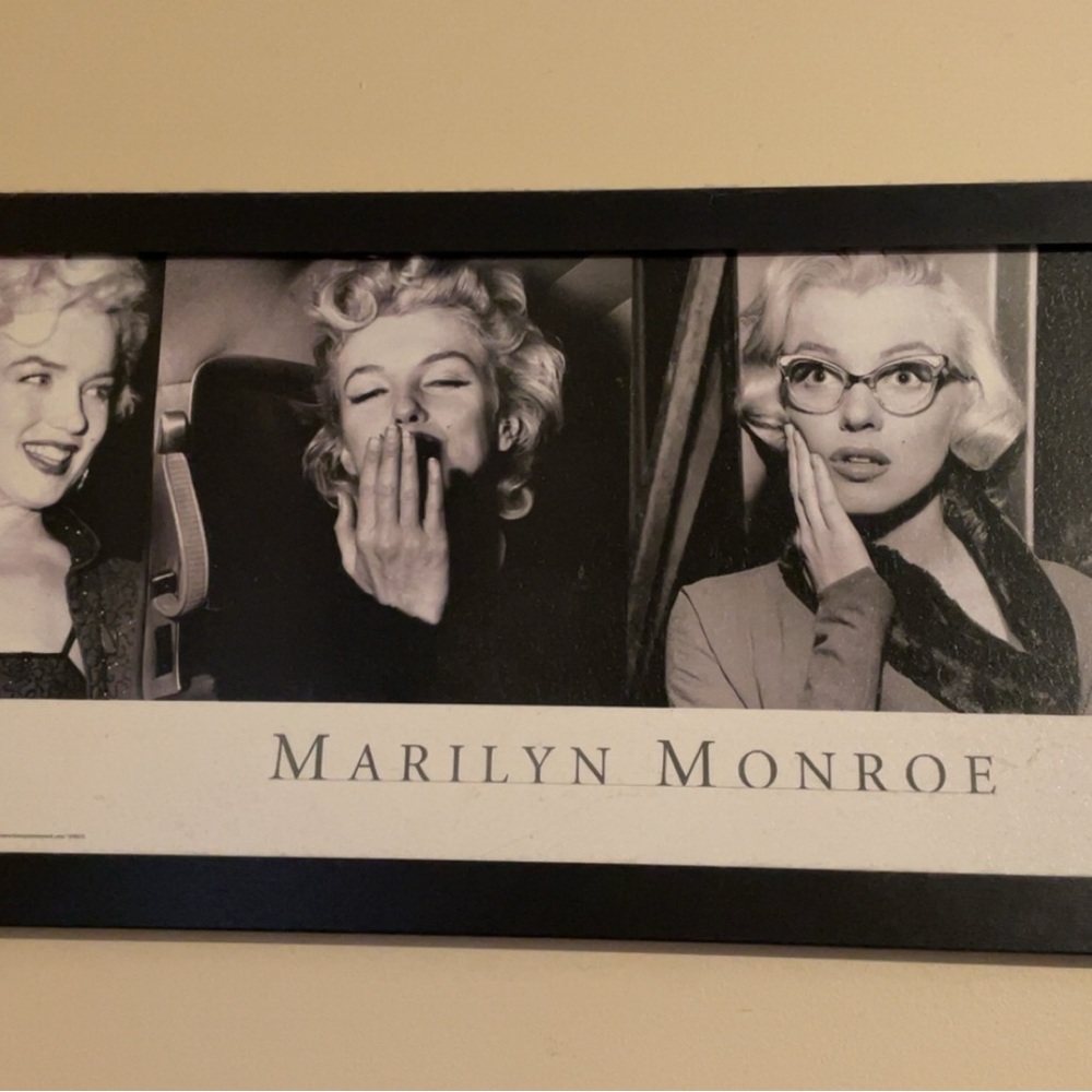 Marilyn Monroe picture framed